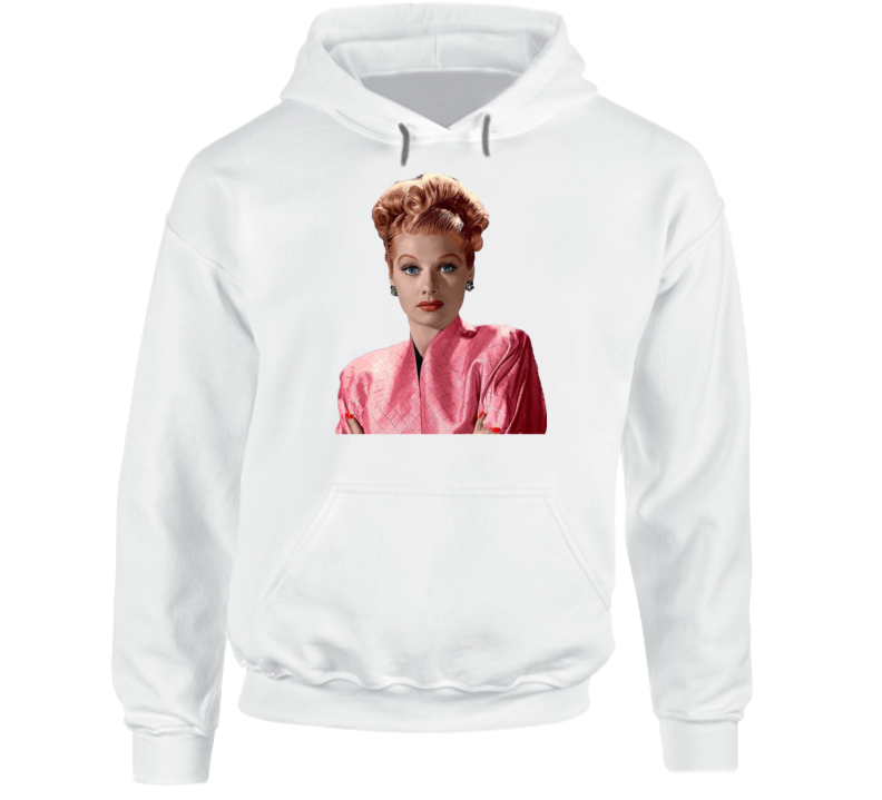 Lucille Ball I Love Lucy Icon Tv Actress Fan Hoodie