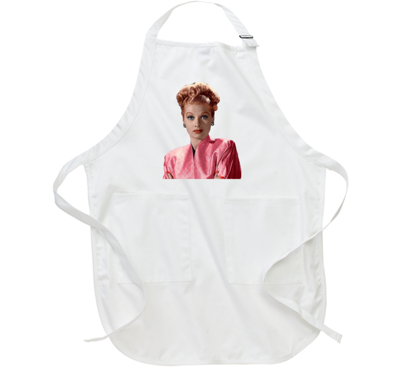 Lucille Ball I Love Lucy Icon Tv Actress Fan Apron