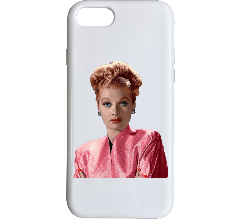 Lucille Ball I Love Lucy Icon Tv Actress Fan Phone Case