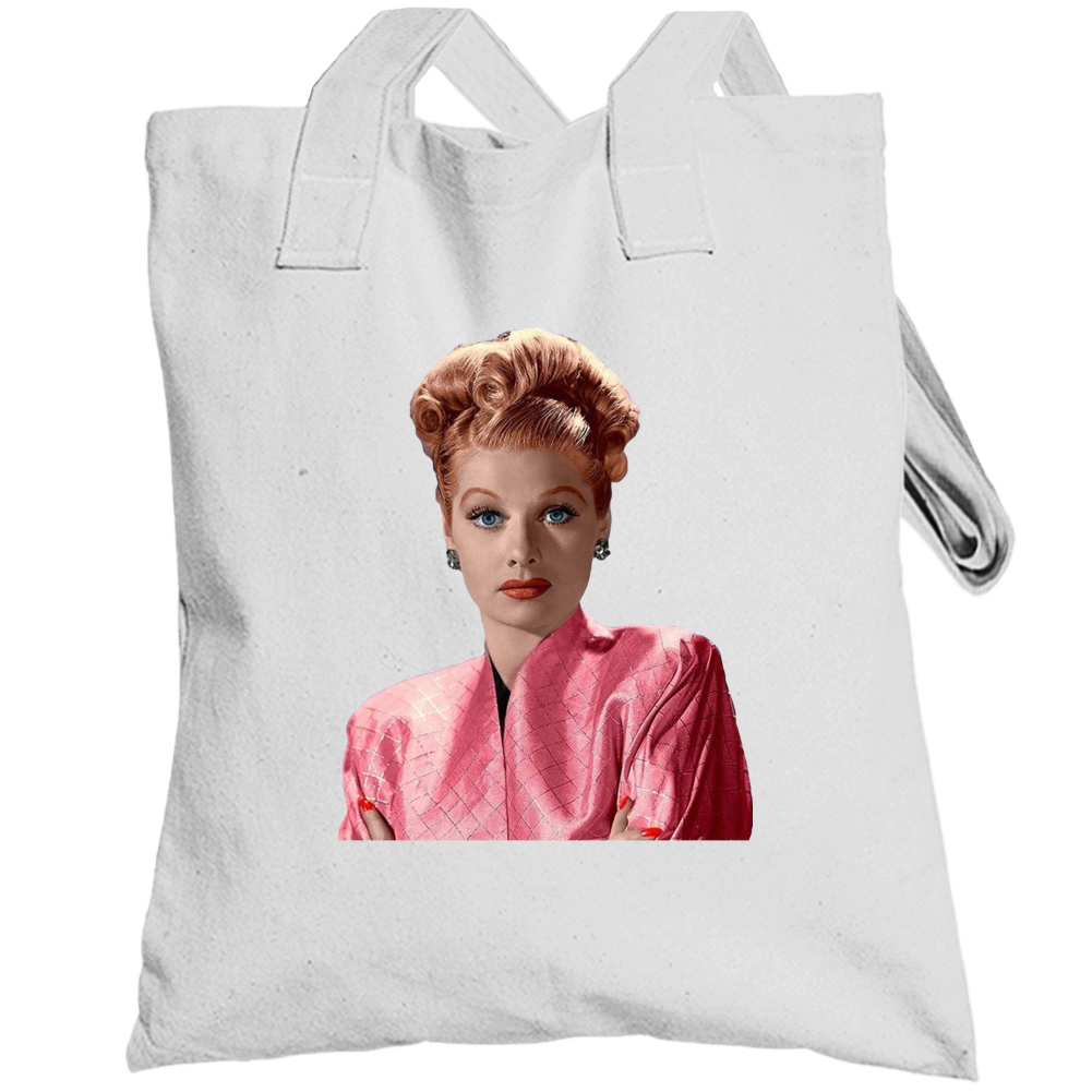 Lucille Ball I Love Lucy Icon Tv Actress Fan Totebag