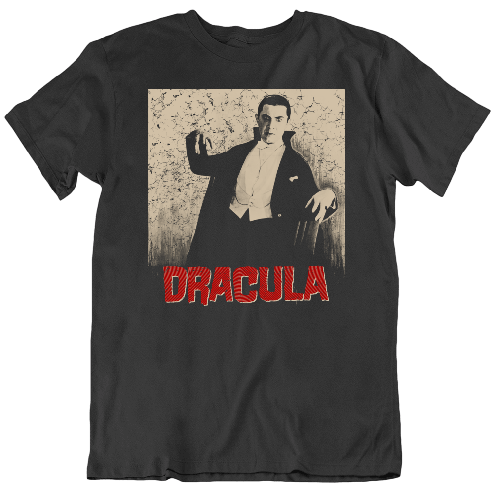 Dracula 1931 Bela Lugosi Vampire Horror Fan T Shirt