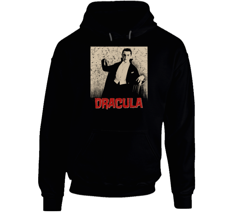 Dracula 1931 Bela Lugosi Vampire Horror Fan Hoodie