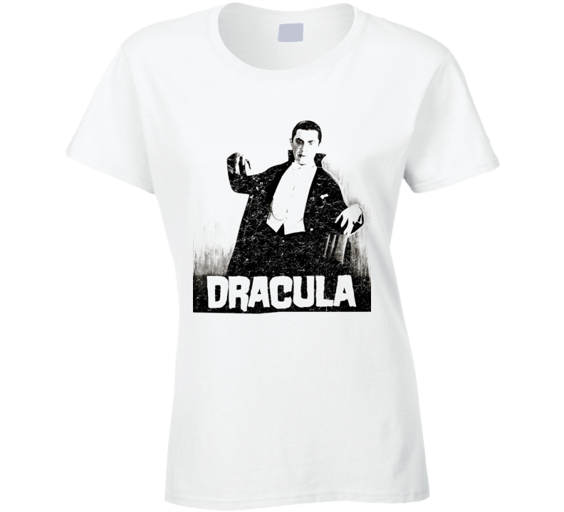 Dracula 1931 Bela Lugosi Vampire Horror Ladies T Shirt