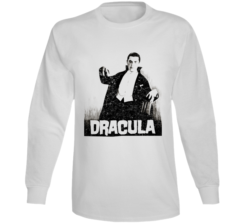 Dracula 1931 Bela Lugosi Vampire Horror Long Sleeve