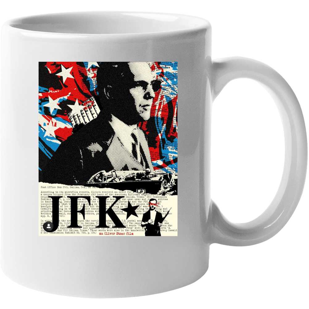 Jfk Oliver Stone Movie Kevin Costner Fan Mug