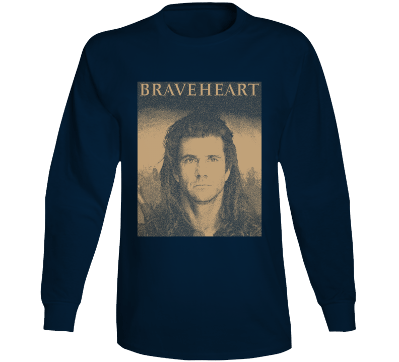 Braveheart Mel Gibson Movie Fan Long Sleeve