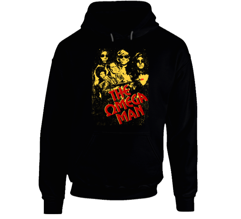 Omega Man Charlton Heston 70s Classic Movie Fan Hoodie