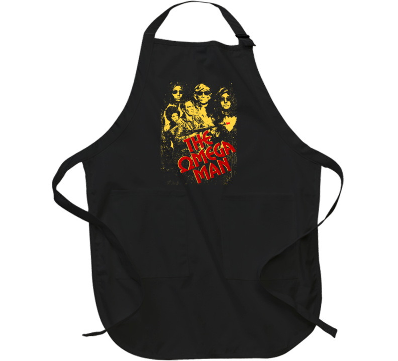 Omega Man Charlton Heston 70s Classic Movie Fan Apron