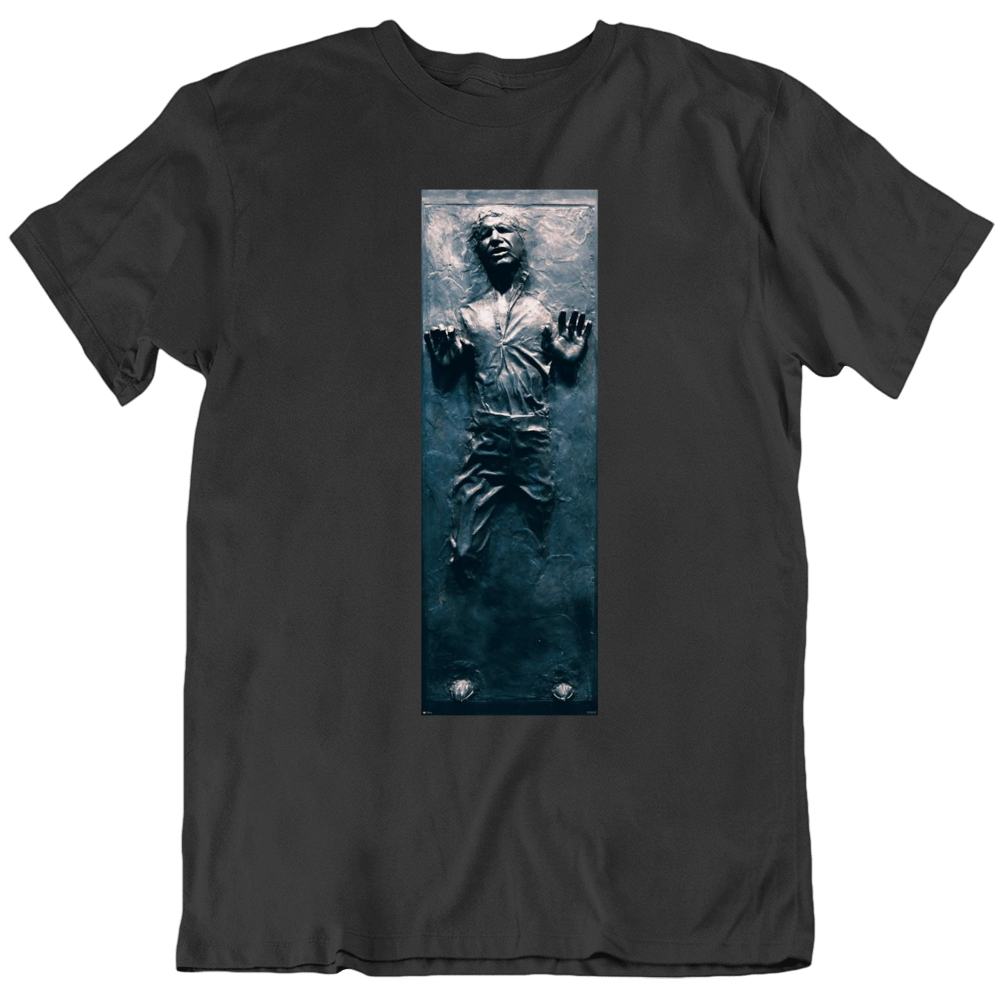 Han Solo Carbonite Star Wars Empire Strikes Back Movie Fan T Shirt