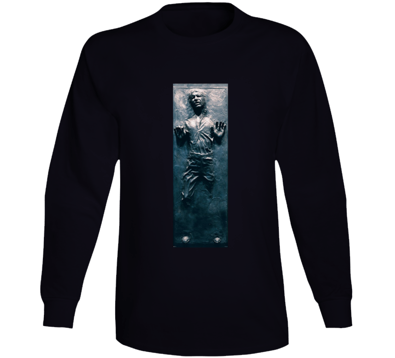 Han Solo Carbonite Star Wars Empire Strikes Back Movie Fan Long Sleeve