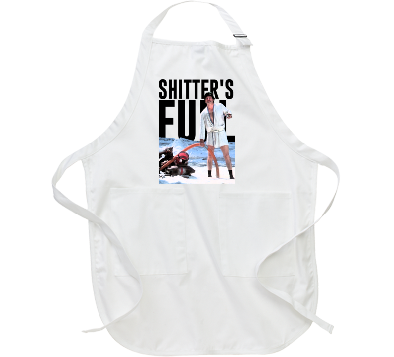 Shitter's Full Funn Christmas Vacation Uncle Eddie Apron