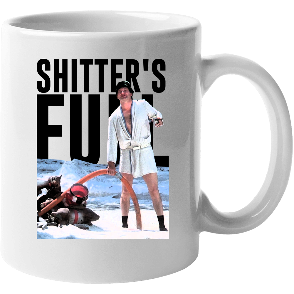 Shitter's Full Funn Christmas Vacation Uncle Eddie Mug