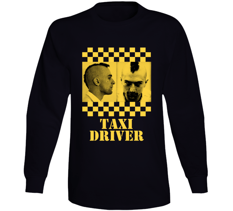 Taxi Driver Classic Cult Movie Fan Long Sleeve