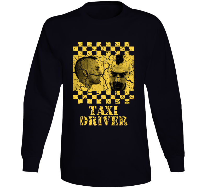 Taxi Driver Classic 70s Cult Movie Fan Long Sleeve