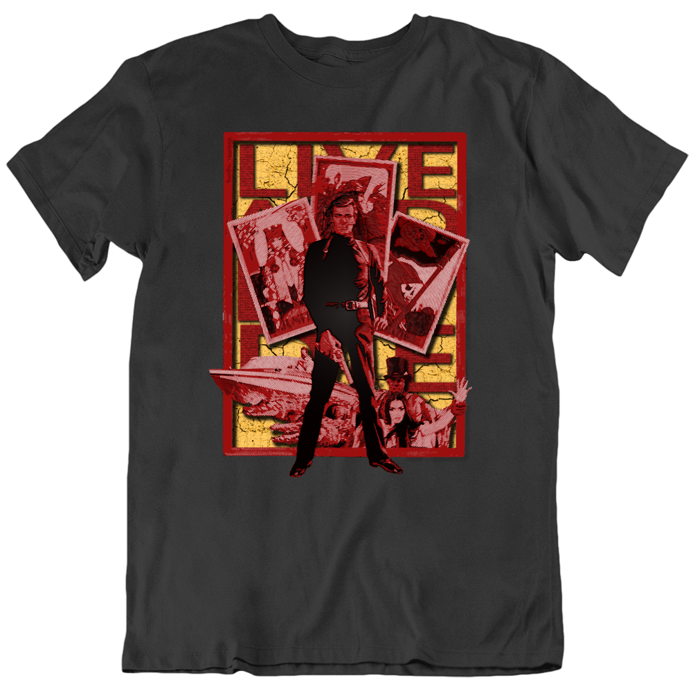 James Bond Live And Let Die Ian Fleming 007 Fan T Shirt