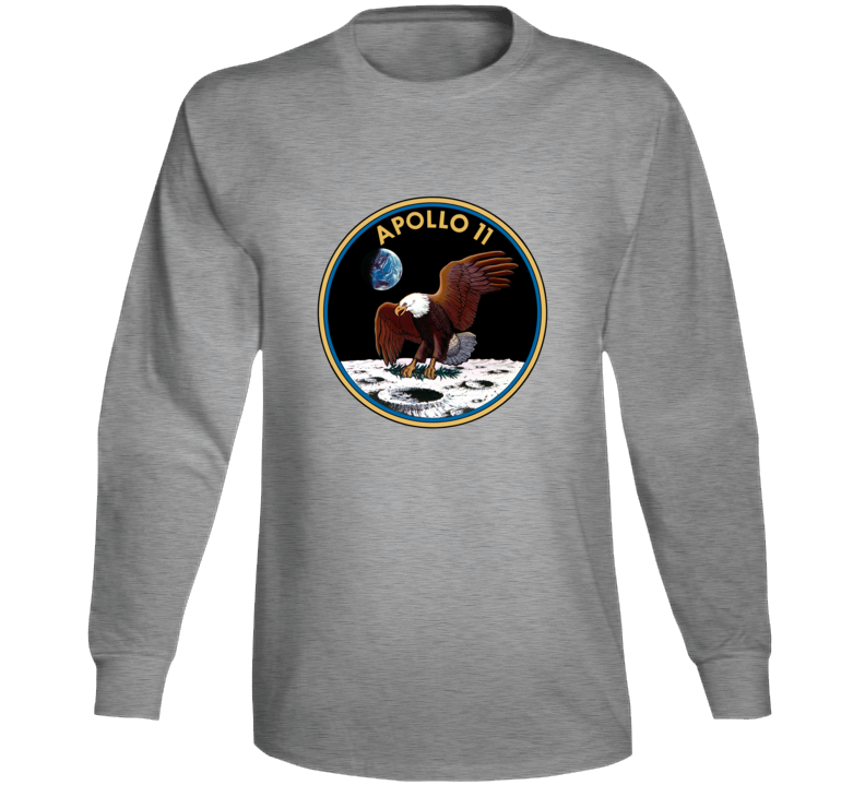 Apollo 11 Nasa Usa Science Space Long Sleeve