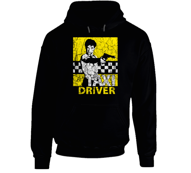 Taxi Driver 1976 Travis Bickle De Niro 70s Movie Fan Hoodie