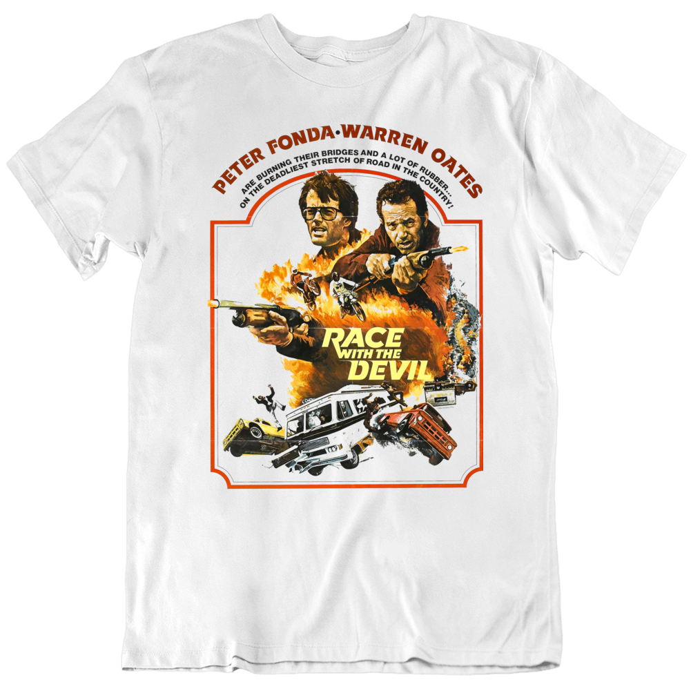 Race With The Devil Movie Peter Fonda Fan Poster T Shirt