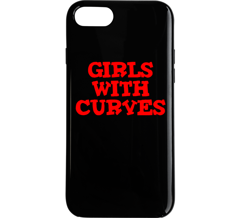 Girls With Curves Ladies Funny Gym Wear Gear Phone Case