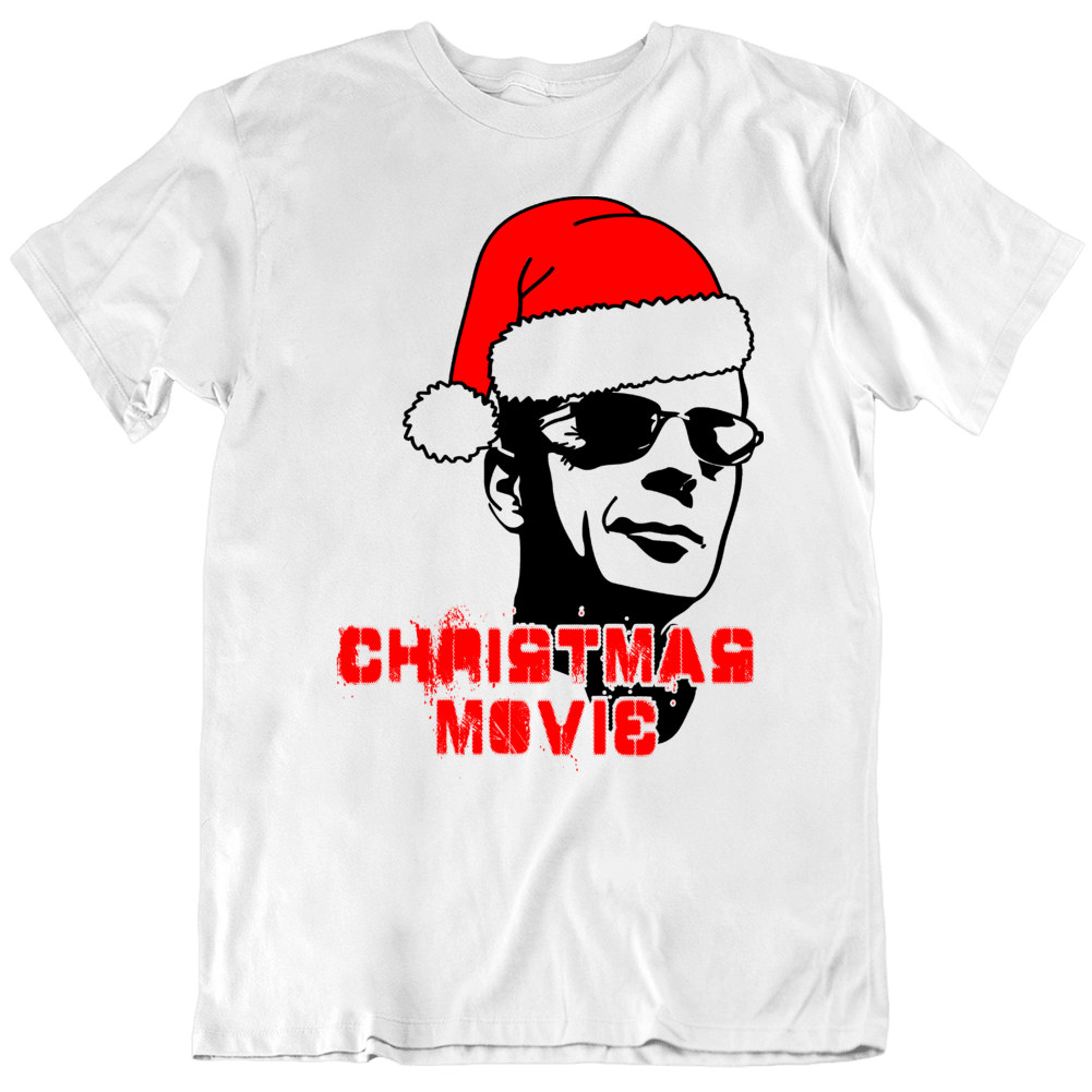 Die Hard Christmas Movie Funny Parody T Shirt