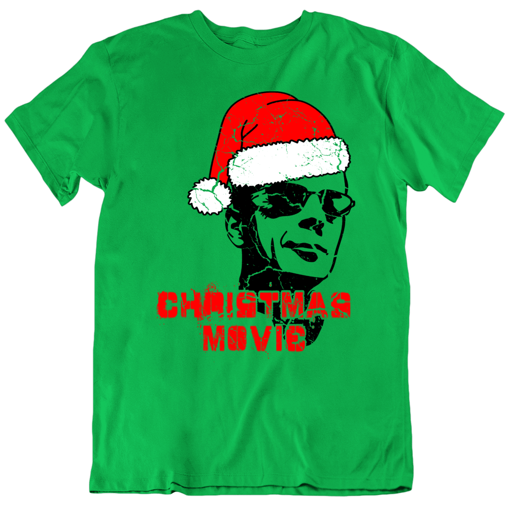 Die Hard Classic Christmas Movie Funny Parody T Shirt