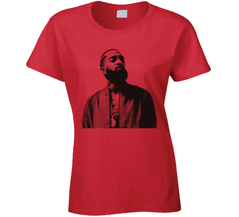 Nipsey Hussle Hip Hop Rap West Side Fan Ladies T Shirt