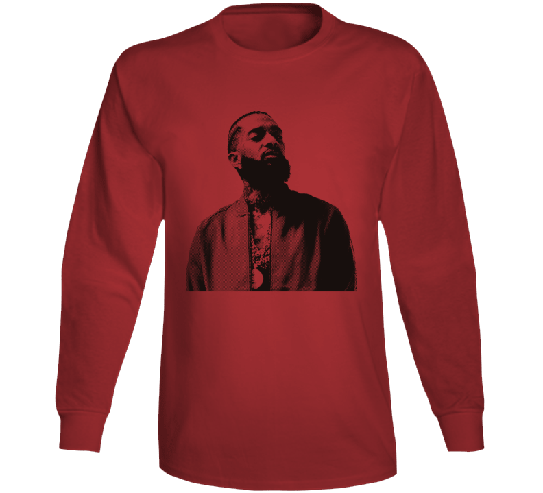 Nipsey Hussle Hip Hop Rap West Side Fan Long Sleeve