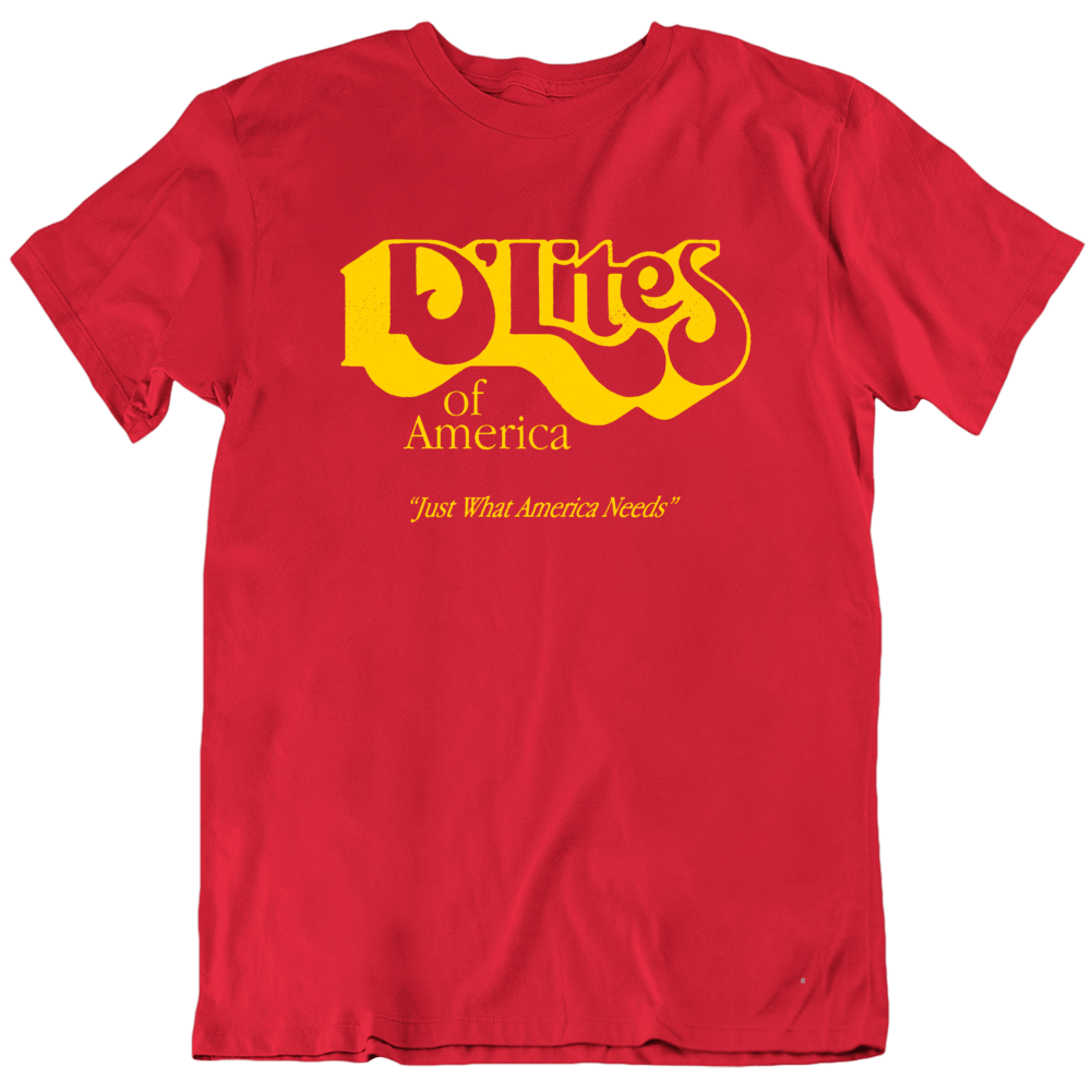 D'lites Restaurant Love Fan T Shirt