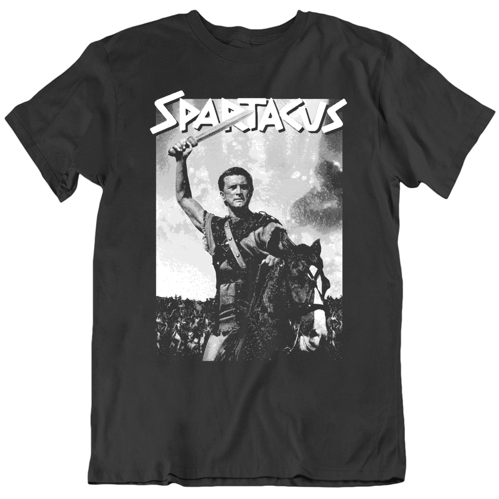 Spartacus Kirk Douglas Legend Movie Fan T Shirt