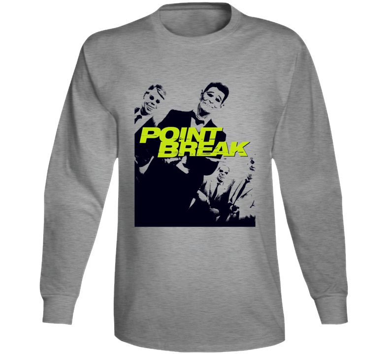 Point Break Keanu Reeves Swayze Movie Fan Long Sleeve