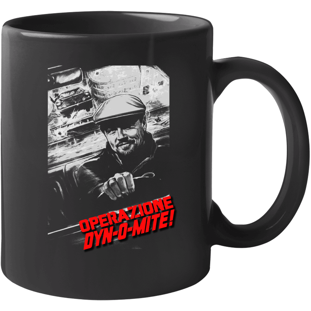 Operazione Dynomite Hollywood Leo Parody Poster On A Mug