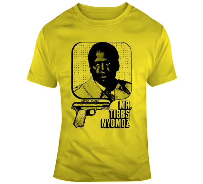 They Call Me Mr. Tibbs Sidney Poitier 70s Hungary Title Movie T Shirt