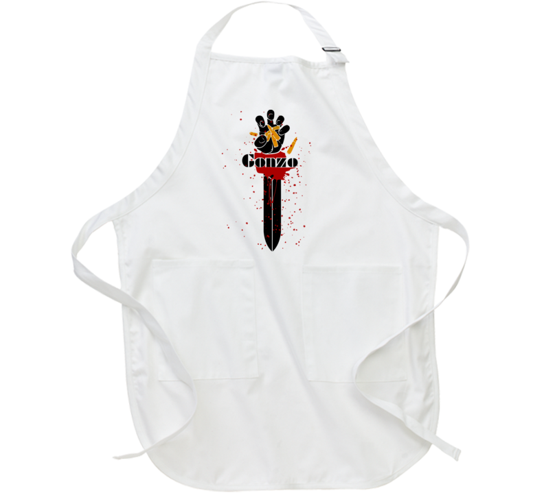 Gonzo Journalism Hunter S Thompson Legendary Logo Fan Apron