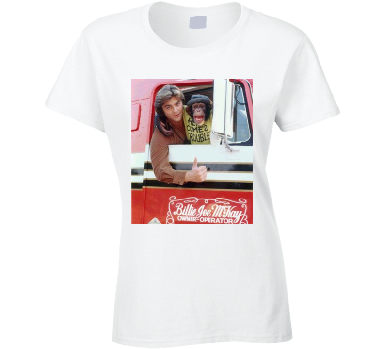 Bj And The Bear 70s Tv Show Ladies T Shirt