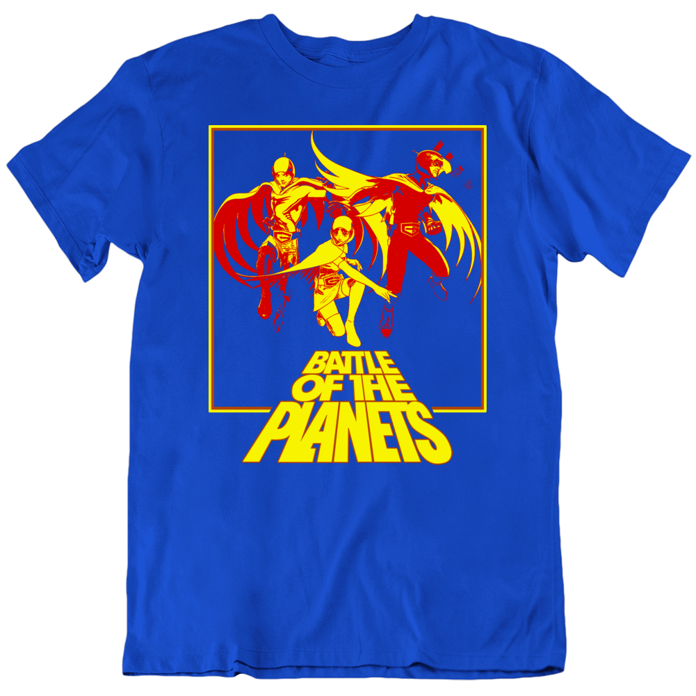 Battle Of The Planets G-force Cartoon 80s Retro T Shirt
