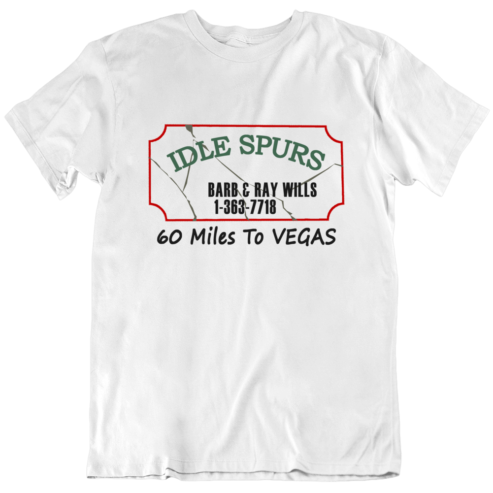 Idle Spurs Nevada Casino Bar Fan T Shirt