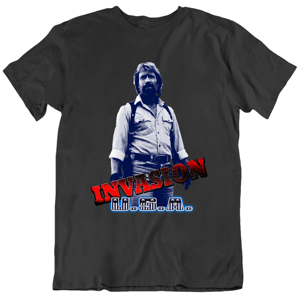 Chuck Norris Invasion Usa Movie Fan T Shirt