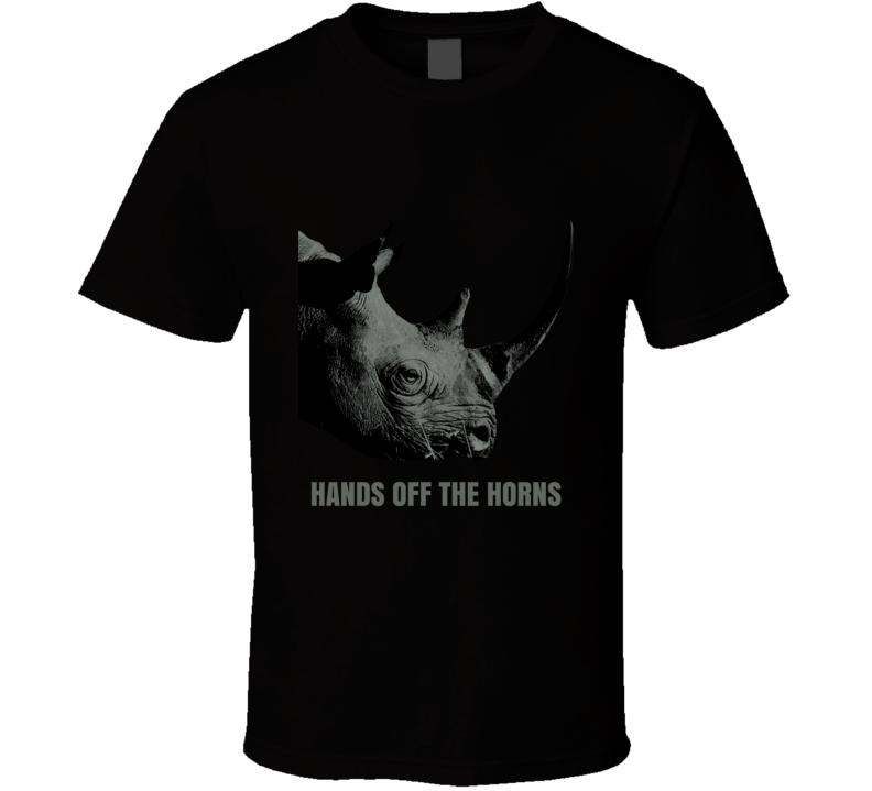 Rhino Endangered Animal Awareness Advocate T Shirt