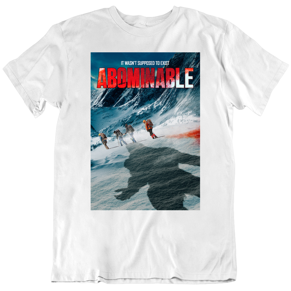 Abominable Snowman Yeti Movie Fan T Shirt