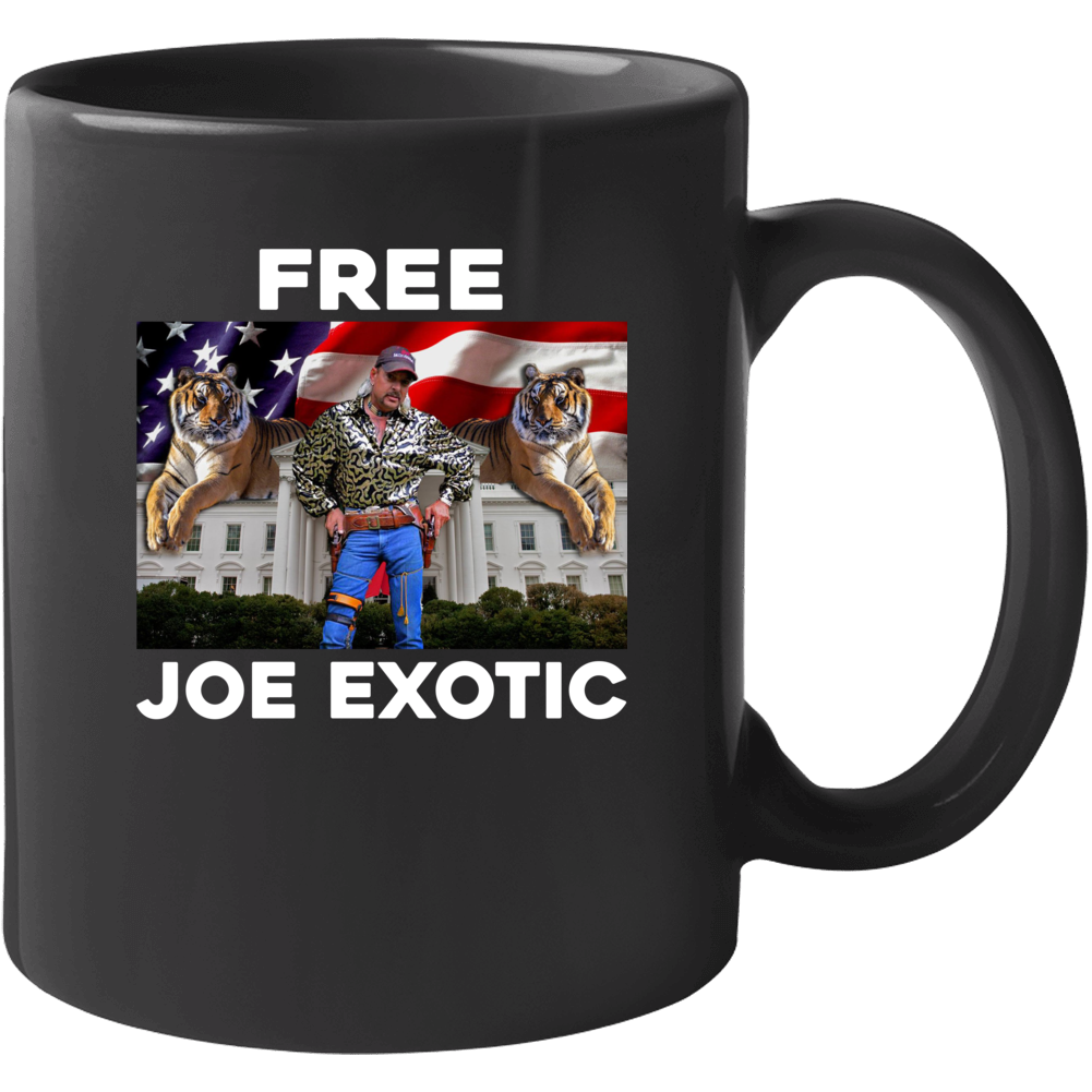 Free Joe Exotic Tiger King Fan Mug