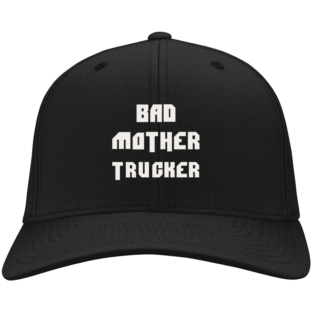 Bad Mother Trucker Funny Baseball Hip Hop Hat