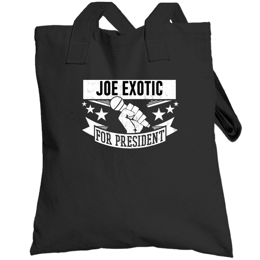 Joe Exotic For President Funny Tiger King Funny Totebag