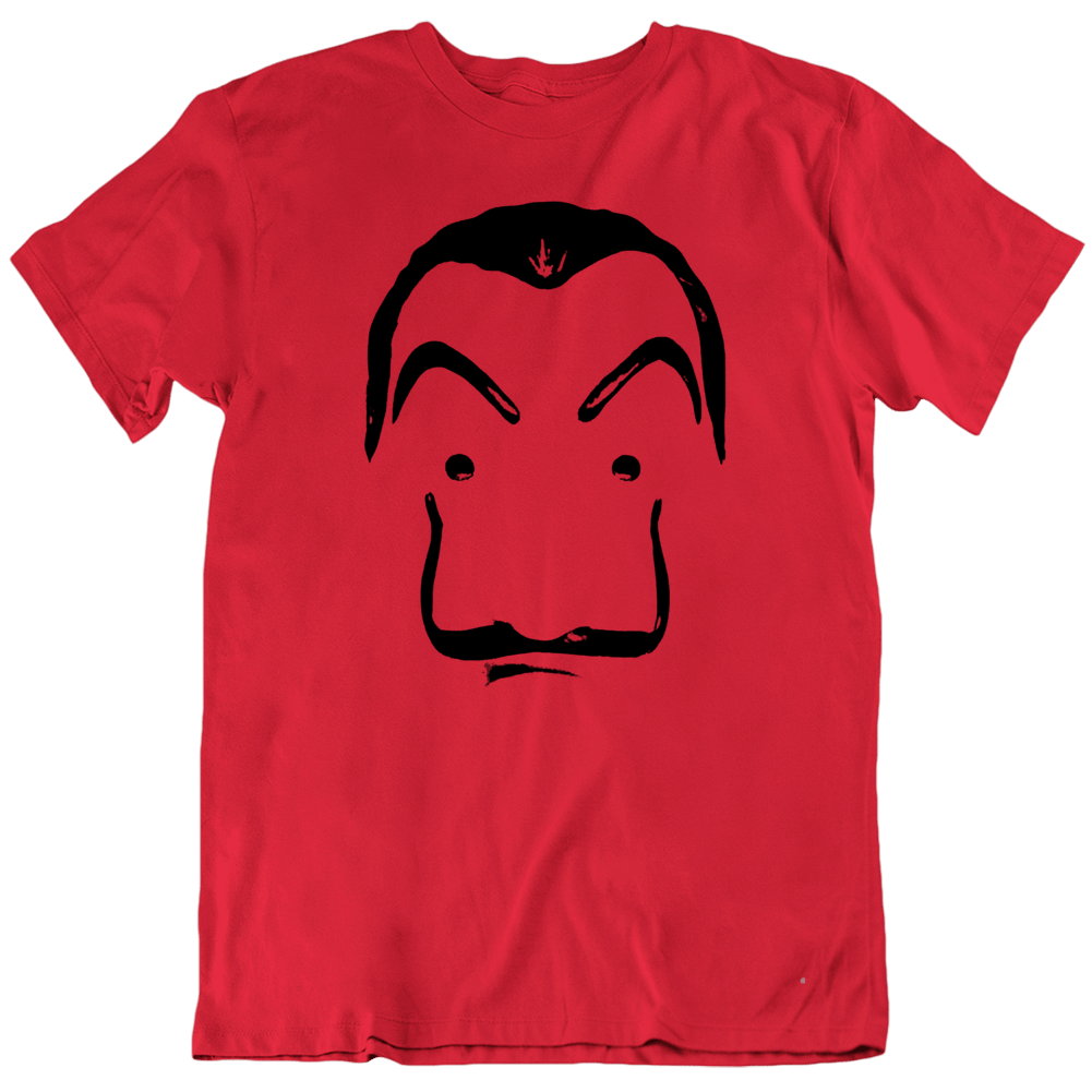 Money Heist Salvador Dali Mask Fan T Shirt