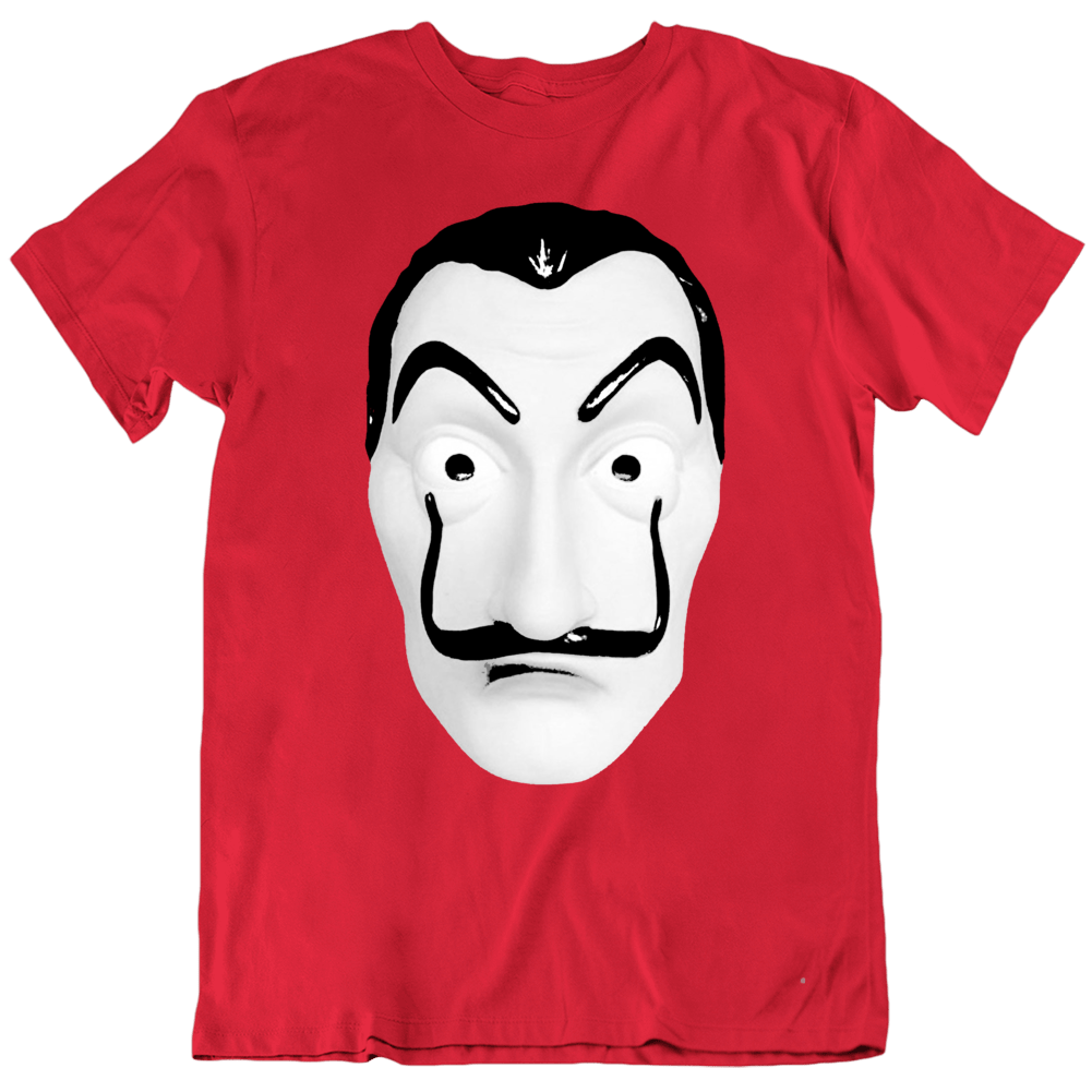 Money Heist Salvador Mask Tv Fan T Shirt