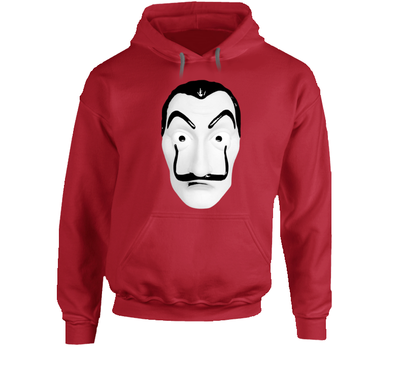 Money Heist Salvador Mask Tv Fan Hoodie