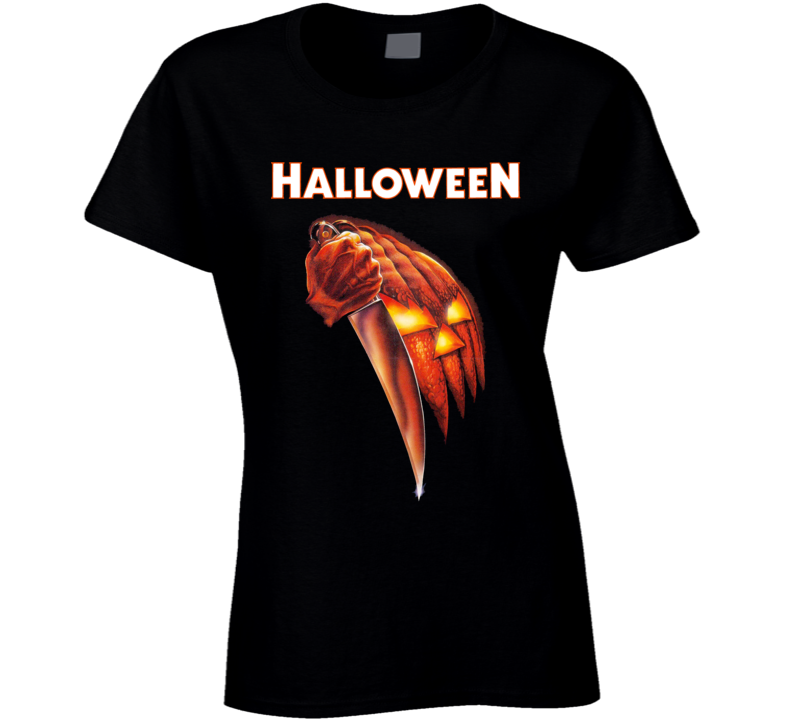 Halloween Michael Myers Classic Horror Movie Fan Ladies T Shirt