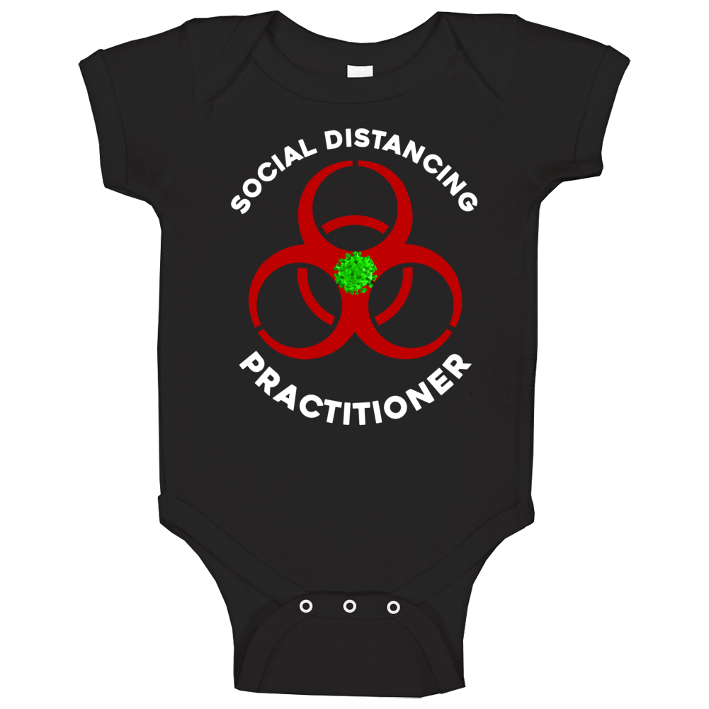 Social Distancing Practitioner Baby One Piece