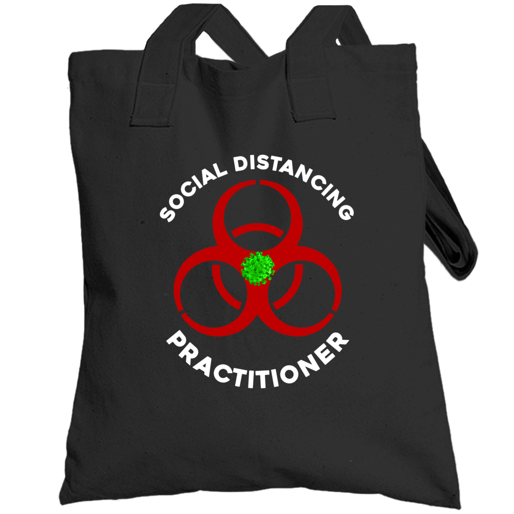 Social Distancing Practitioner Totebag