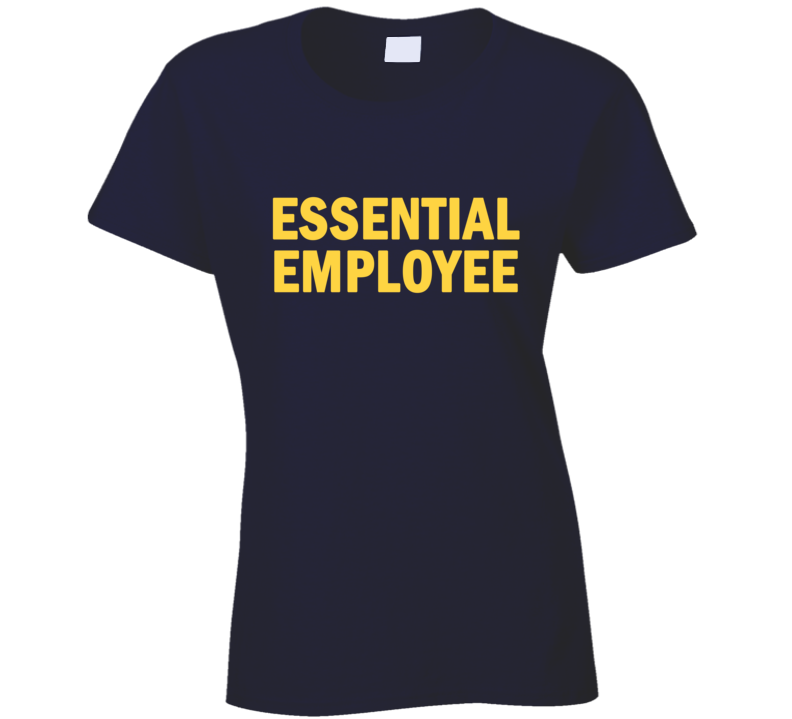 Essential Employee Hero Ladies T Shirt