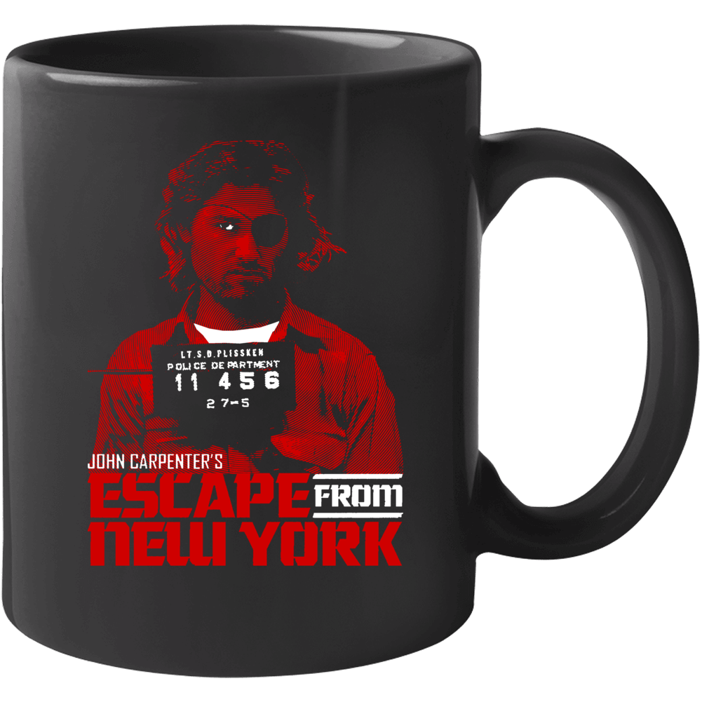 Escape From New York Kurt Russell Snake Plissken Classic 80s Movie Fan Mug